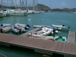 Le Marin...zo lig je dan met z'n allen